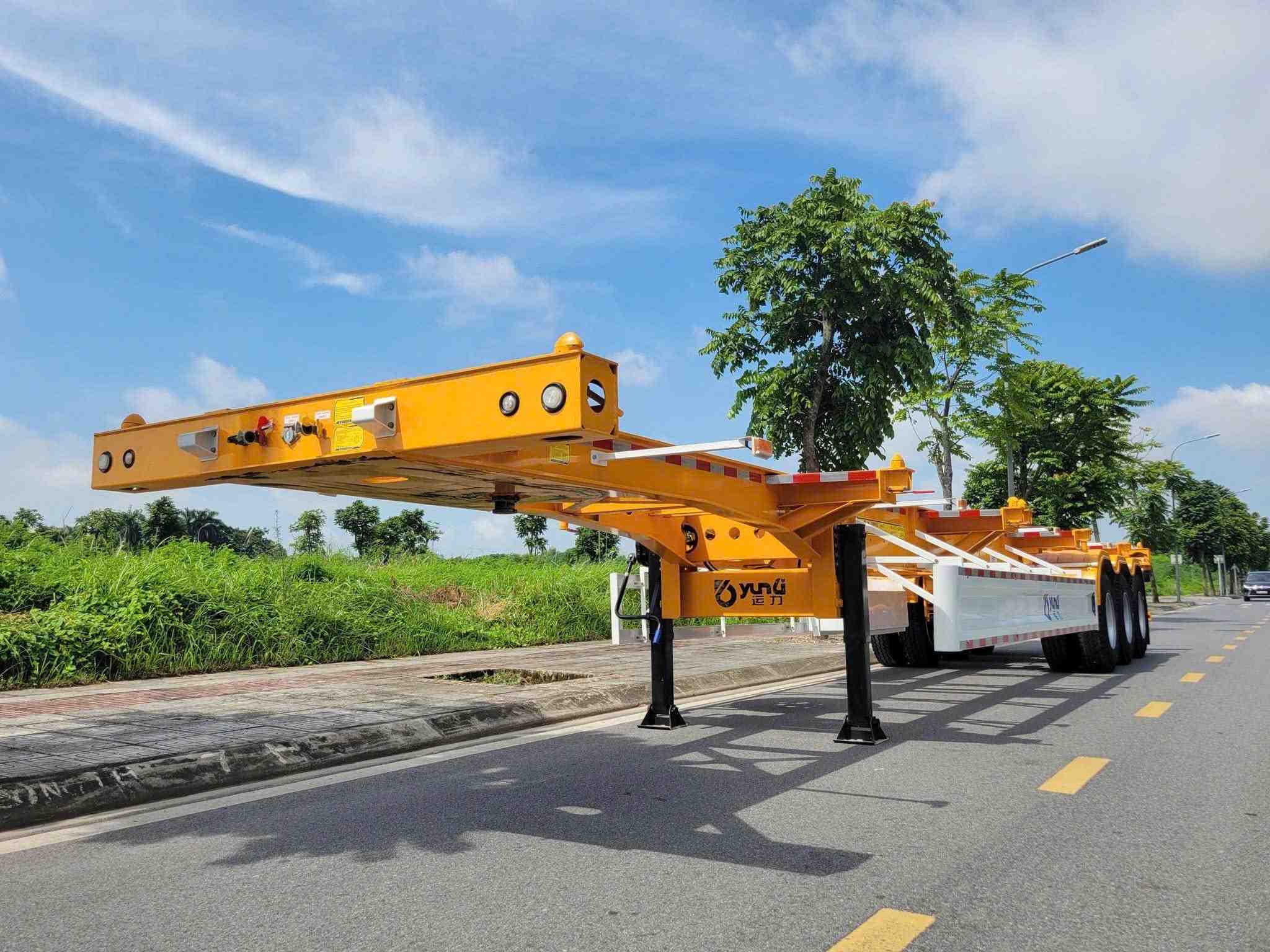 Sơ Mi Rơ Mooc Xương Yunli 40 ft